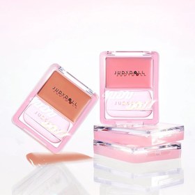 تصویر بالم رژگونه درخشان جودی دال Judy Doll - رنگ‌دهی طبیعی و درخشندگی ملایم Glow Blush Balm 