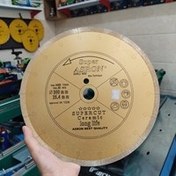 تصویر دیسک برش 30 سانت آسرون طلایی سرامیک بر 