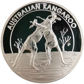 تصویر سکه الیزابت استرالیا روکش نقره 