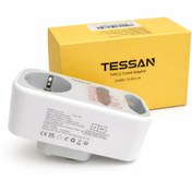 تصویر آداپتور و چندراهی مسافرتی TESSAN مدل TS_324_UK 