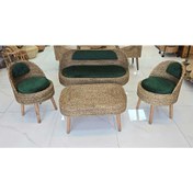 تصویر ست مبلمان حصیری Wicker furniture set