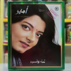 تصویر حنا هندی اصل | رنگ قهوه‌ای-مشکی طبیعی بدون آمونیاک (قدرت رنگ‌دهی بالا) - داخل هر بسته 6 عدد / حنا هندی قهوه ای 