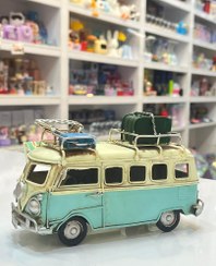 تصویر ماکت دکوری کمپر فولکس اسپورت با چتر 