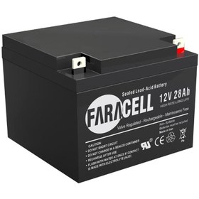 تصویر باتری یو پی اس مدل Faracell 12V28AH فاراسل 12 ولت 28 آمپر ساعت ا Faracell 12V28AH 12V 28AH UPS Battery Faracell 12V28AH 12V 28AH UPS Battery