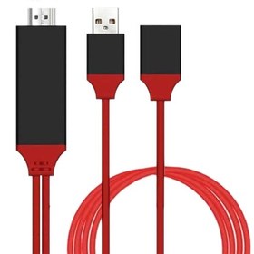 تصویر کابل مبدل HDMI به USB ارلدام مدل ET-W8 طول 1 متر 