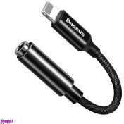 تصویر مبدل لایتنینگ به جک 3.5 میلی متری بیسوس مدل L3.5 CALL3-01 