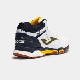 تصویر کفش مردانه والیبال Vblock Whally Navy جوما Joma 