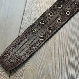 تصویر کمربند بدنسازی 15 سانتی (چرم) Bodybuilding belt