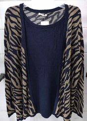 تصویر بافت دوتیکه چسبیده 0010/مناسب سایز L تا2XL/شیک و مجلسی /وارداتی 