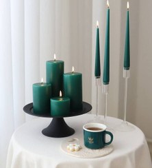 تصویر شمع قلمی سبز 