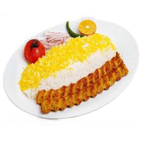 تصویر چلو کباب کوبیده مرغ 