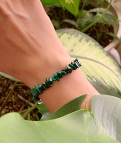 تصویر دستبند سنگ مالاکیت 