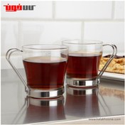 تصویر فنجان پاشاباغچه مدل کروما کد 42665 بسته 2 عددی Pasabahce Chroma 42665 Cup Pack of 2