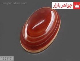 تصویر نگین عقیق باباقوری کد 135117 