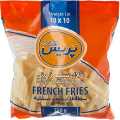 تصویر سیب زمینی نیمه اماده پریس 