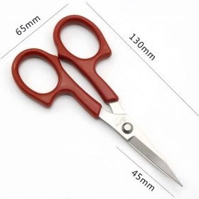 تصویر قیچی کوچک سر کج پین 