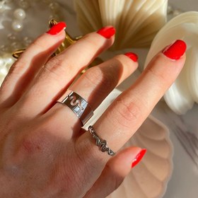 تصویر انگشتر مدل کاپلی 