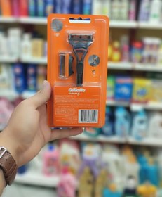 تصویر تیغ ژیلت مدل فیوژن همراه یدک 