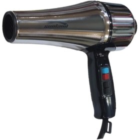 تصویر سشوار حرفه ایی سانلند مدل SL-175 استیل - استیل Sunland SL-175 steel professional hair dryer