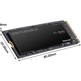تصویر حافظه SSD وسترن دیجیتال مدل BLACK SN750 NVME ظرفیت 250 گیگابایت ا Western Digital BLACK SN750 NVME SSD Drive - 250GB Western Digital BLACK SN750 NVME SSD Drive - 250GB