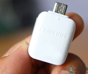 تصویر تبدیل او تی جی MICRO USB اورجینال سامسونگ Original Samsung MICRO USB OTG conversion