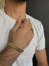 تصویر دستبند رولکس اصل در سه رنگ Original Rolex bracelet in three colors