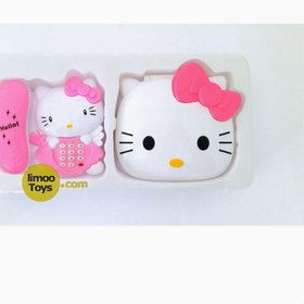 تصویر تبلت و تلفن طرح کیتی hello kitty 