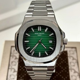 تصویر ساعت مچی مردانه پتک فیلیپ صفحه سبز Men's watch, Patek Philippe, green dial