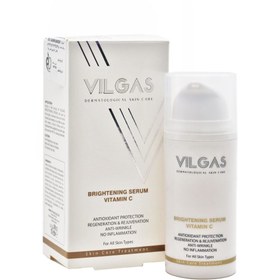 تصویر سرم روشن کننده ویتامین سی ویلگاس / Vilgas Brightening Serum Vitamin C 30 ml