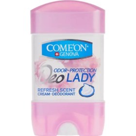 تصویر استیک ضد تعریق بدن کامان صورتی 75 میل Comeon Refresh Scent Cream Deo Lady