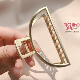 تصویر کلیپس مو فلزی مینیمال مدل a101 