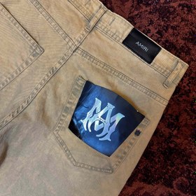 تصویر شلوارجین پرتقالی سبز Amiri Amiri Green Orange Jean Pants