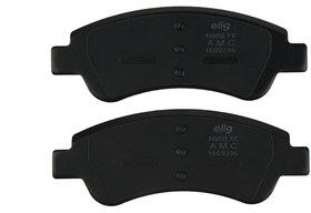 تصویر لنت ترمز جلو دیسکی پژو ٢٠۶ تیپ ۵ EMCO امکو 