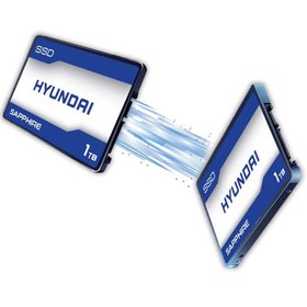 تصویر حافظه SSD اینترنال هیوندای مدل Sapphire ظرفیت 1 ترابایت Hyundai Sapphire 1TB SSD Internal Drive