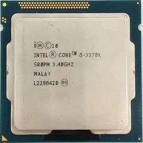 تصویر پردازنده مرکزی اینتل سری Ivy Bridge مدل Core i5-3570K 