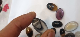 تصویر نگین عقیق سلیمانی 