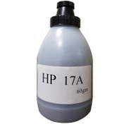 تصویر تونر شارژ 60 گرمی پرینتر HP 17A 