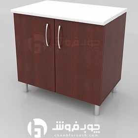 تصویر کابینت آشپزخانه دو درب مدل U200 