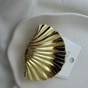 تصویر کلیپس طلایی فلزی فشن کد 10015 
