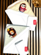 تصویر سرویس حوله حمام نوزاد و کودک 