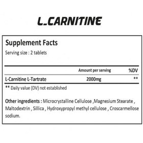 تصویر ال کارنیتین 1000 میلی گرم ویتاپی 