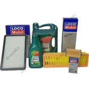 تصویر پکیج طلائی روغن موتور کاسترول | دنا، سمند، خودرو ملی (EF7) 