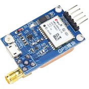 تصویر ماژول GPS UBLOX NEO-M8 به همراه آنتن داخلی 