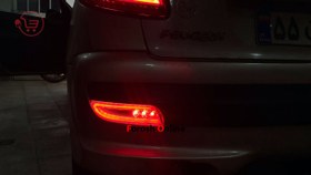 تصویر جفت مه شکن عقب پژو 207 