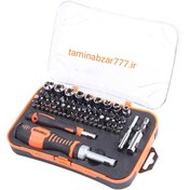 تصویر بیت 65 پارچ فایندر سفارش آمریکا مدل 1932 کیفیت تمام عیار 65pcs Ratchet Screwdriver Bits