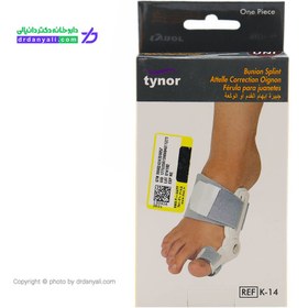 تصویر اسپلینت هالوکس والگوس تینور مدل K-14 Bunion Splint Size, K14, Uni