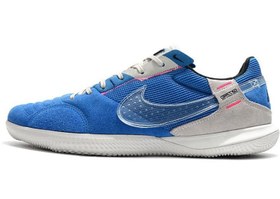 تصویر کفش فوتسال نایکی استریت گتو رنگ سفید سبز 