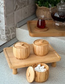 تصویر قندان بامبو 