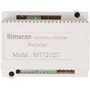 تصویر سوییچر پنل 2 واحدی سیماران 