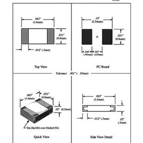 تصویر ال ای دی LED Yellow 0603 LED Yellow 0603